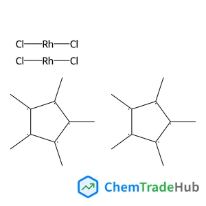 Dichlororhodium(1+) 1,2,3,4,5-pentamethyl-2,4-cyclopentadienide (1:1)