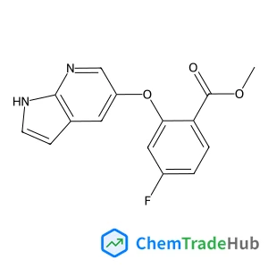 methyl 4-fluoro-2-(1H-pyrrolo[2,3-b]pyridin-5-yloxy)benzoate