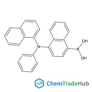 {4-[1-Naphthyl(phenyl)amino]-1-naphthyl}boronic acid
