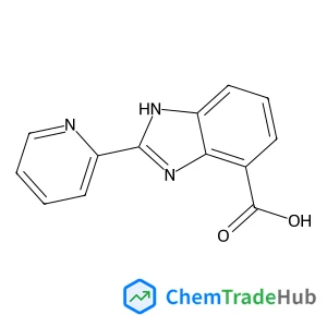 2-(2-Pyridinyl)-1H-benzimidazole-4-carboxylic acid