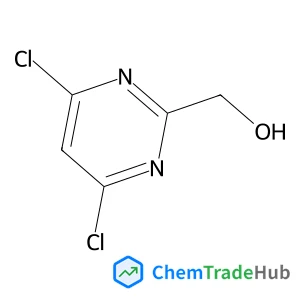 (4,6-Dichloropyrimidin-2-yl)methanol structure