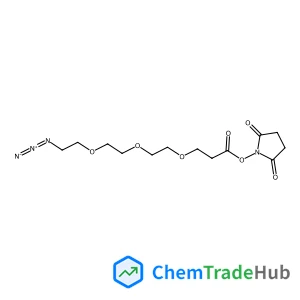 1-[(3-{2-[2-(2-Azidoethoxy)ethoxy]ethoxy}propanoyl)oxy]-2,5-pyrrolidinedione