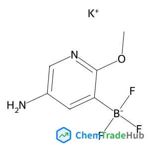 Potassium (5-amino-2-methoxy-3-pyridinyl)(trifluoro)borate(1-)