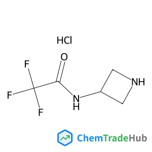 N-(3-Azetidinyl)-2,2,2-trifluoroacetamide hydrochloride (1:1) structure N-(3-Azetidinyl)-2,2,2-trifluoroacetamide hydrochloride (1:1) structure