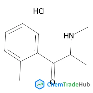 2-(Methylamino)-1-(2-methylphenyl)-1-propanone hydrochloride (1:1)