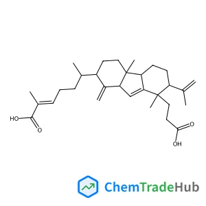 (2E)-6-[8-(2-Carboxyethyl)-7-isopropenyl-4a,8-dimethyl-1-methylene-2,3,4,4a,4b,5,6,7,8,9a-decahydro-1H-fluoren-2-yl]-2-methyl-2-heptenoic acid