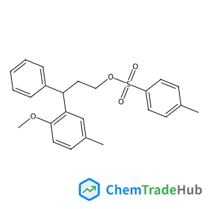 3-(2-Methoxy-5-methylphenyl)-3-phenylpropyl 4-methylbenzenesulfonate