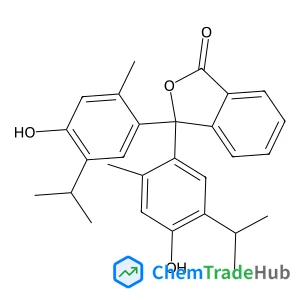 3,3-Bis(4-hydroxy-5-isopropyl-2-methylphenyl)-2-benzofuran-1(3H)-one