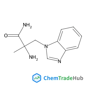 2-amino-3-(1H-1,3-benzodiazol-1-yl)-2-methylpropanamide Chemical_Structure_Of