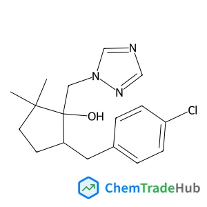 5-(4-Chlorobenzyl)-2,2-dimethyl-1-(1H-1,2,4-triazol-1-ylmethyl)cyclopentanol