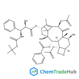 (2alpha,5beta,7beta,10beta,13alpha)-4,10-Diacetoxy-1,7-dihydroxy-13-{[(2R,3S)-2-hydroxy-3-({[(2-methyl-2-propanyl)oxy]carbonyl}amino)-3-phenylpropanoyl]oxy}-9-oxo-5,20-epoxytax-11-en-2-yl benzoate