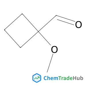 1-Methoxycyclobutanecarbaldehyde structure