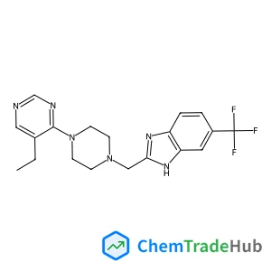 2-{[4-(5-Ethylpyrimidin-4-Yl)piperazin-1-Yl]methyl}-5-(Trifluoromethyl)-1h-Benzimidazole