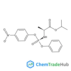 L-Alanine, N-[(S)-(4-nitrophenoxy)phenoxyphosphinyl]-, 1-methylethyl ester