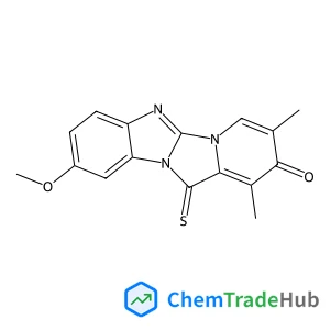 9-Methoxy-1,3-dimethyl-12-thioxopyrido[1',2':3,4]imidazo[1,2-a]benzimidazol-2(12H)-one