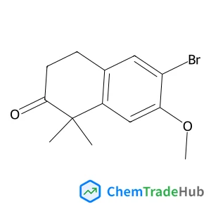 6-Bromo-7-methoxy-1,1-dimethyl-3,4-dihydro-2(1H)-naphthalenone