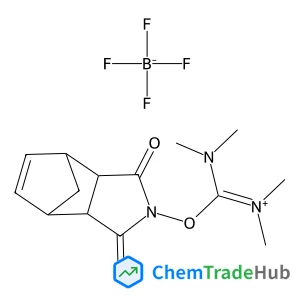 (Dimethylamino){[(1R,7S)-3,5-dioxo-4-azatricyclo[5.2.1.0~2,6~]dec-8-en-4-yl]oxy}-N,N-dimethylmethaniminium tetrafluoroborate
