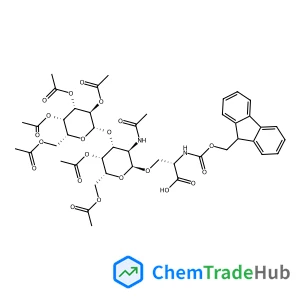 2-Acetamido-3-O-(2,3,4,6-tetra-O-acetyl-b-D-galactopyranosyl)-4,6-di-O-acetyl-2-deoxy-a-D-galactopyranosyl-Fmoc-L- serine