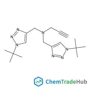N,N-Bis{[1-(2-methyl-2-propanyl)-1H-1,2,3-triazol-4-yl]methyl}-2-propyn-1-amine