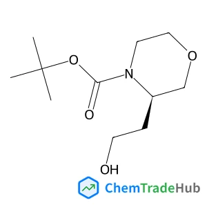 2-Methyl-2-propanyl (3R)-3-(2-hydroxyethyl)-4-morpholinecarboxylate
