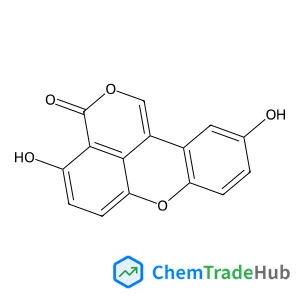4,10-Dihydroxy-3H-pyrano[3,4,5-kl]xanthen-3-one structure
