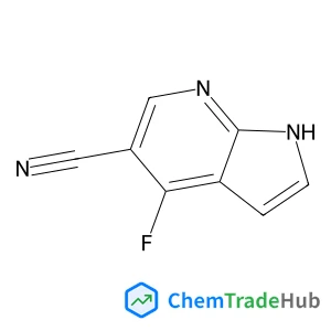 4-Fluoro-1h-pyrrolo[2,3-b]pyridine-5-carbonitrile