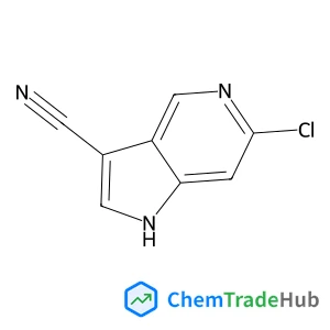 6-Chloro-1H-pyrrolo[3,2-c]pyridine-3-carbonitrile