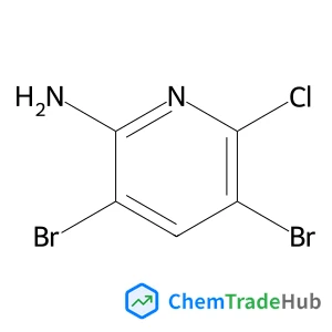 3,5-Dibromo-6-chloropyridin-2-amine