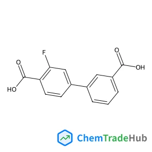 3'-Fluoro-[1,1'-biphenyl]-3,4'-dicarboxylic acid