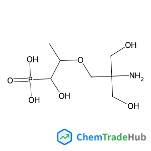 2-(2-Amino-3-hydroxy-2-(hydroxymethyl)propoxy)-1-hydroxypropyl)phosphonic acid