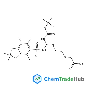 (2-(N-BOC-N'-PBF-AMIDINO)ETHOXY)-ACETIC ACID