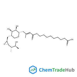 9-({(2E)-4-[(2S,3R,4R,5S)-3,4-Dihydroxy-5-({(2S,3S)-3-[(2S,3S)-3-hydroxy-2-butanyl]-2-oxiranyl}methyl)tetrahydro-2H-pyran-2-yl]-3-methyl-2-butenoyl}oxy)nonanoic acid (non-preferred name)