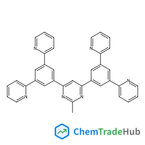 4,6-Bis[3,5-di(2-pyridinyl)phenyl]-2-methylpyrimidine