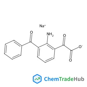 Sodium (2-amino-3-benzoylphenyl)(oxo)acetate