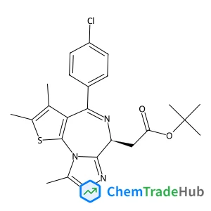 2-Methyl-2-propanyl [(6S)-4-(4-chlorophenyl)-2,3,9-trimethyl-6H-thieno[3,2-f][1,2,4]triazolo[4,3-a][1,4]diazepin-6-yl]acetate
