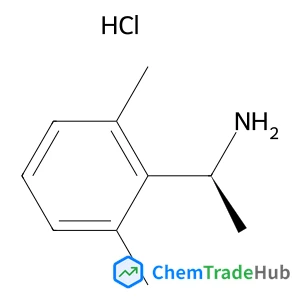 (1S)-1-(2,6-Dimethylphenyl)ethanamine hydrochloride (1:1) Chemical_Structure_Of