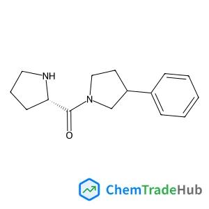 3-phenyl-1-[(2S)-pyrrolidine-2-carbonyl]pyrrolidine