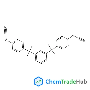 Cyanic acid, C,C'-[1,3-phenylenebis[(1-methylethylidene)-4,1-phenylene]] ester