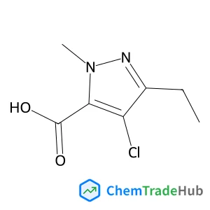 4-Chloro-3-ethyl-1-methyl-1H-pyrazole-5-carboxylic acid