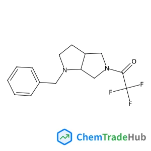 1-(1-Benzylhexahydropyrrolo[3,4-b]pyrrol-5(1H)-yl)-2,2,2-trifluoroethanone