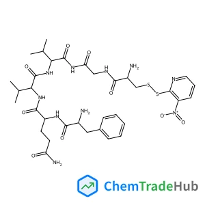 L-Phenylalanyl-L-glutaminyl-L-valyl-L-valyl-S-(3-nitro-2-pyridinyl)-L-cysteinylglycinamide