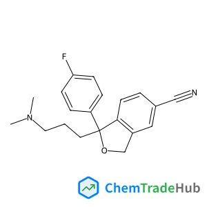 (1S)-1-[3-(Dimethylamino)propyl]-1-(4-fluorophenyl)-1,3-dihydro-2-benzofuran-5-carbonitrile