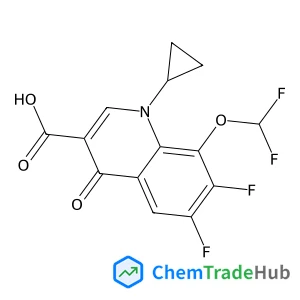 1-Cyclopropyl-8-(difluoromethoxy)-6,7-difluoro-4-oxo-1,4-dihydro-3-quinolinecarboxylic acid