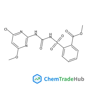 Methyl 2-{[(4-chloro-6-methoxy-2-pyrimidinyl)carbamoyl]sulfamoyl}benzoate