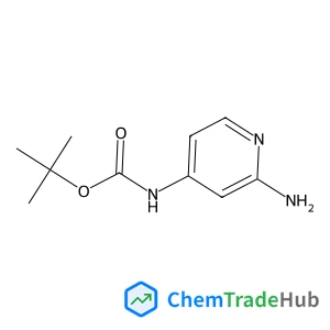 2-Methyl-2-propanyl (2-amino-4-pyridinyl)carbamate