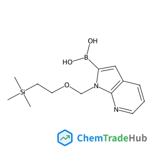 (1-((2-(TRIMETHYLSILYL)ETHOXY)METHYL)-1H-PYRROLO[2,3-B]PYRIDIN-2-YL)BORONIC ACID