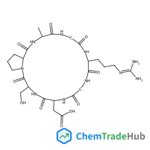 2-[(3S,6S,12S,18S,21S)-12-[3-(diaminomethylideneamino)propyl]-3-(hydroxymethyl)-18-methyl-2,5,8,11,14,17,20-heptaoxo-1,4,7,10,13,16,19-heptazabicyclo[19.3.0]tetracosan-6-yl]acetic acid