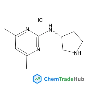 4,6-Dimethyl-N-[(3R)-3-pyrrolidinyl]-2-pyrimidinamine hydrochloride (1:1)