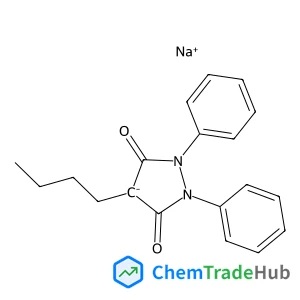 Sodium 4-butyl-3,5-dioxo-1,2-diphenylpyrazolidin-4-ide