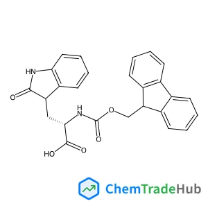 (2S)-2-({[(9H-fluoren-9-yl)methoxy]carbonyl}amino)-3-(2-oxo-2,3-dihydro-1H-indol-3-yl)propanoic acid